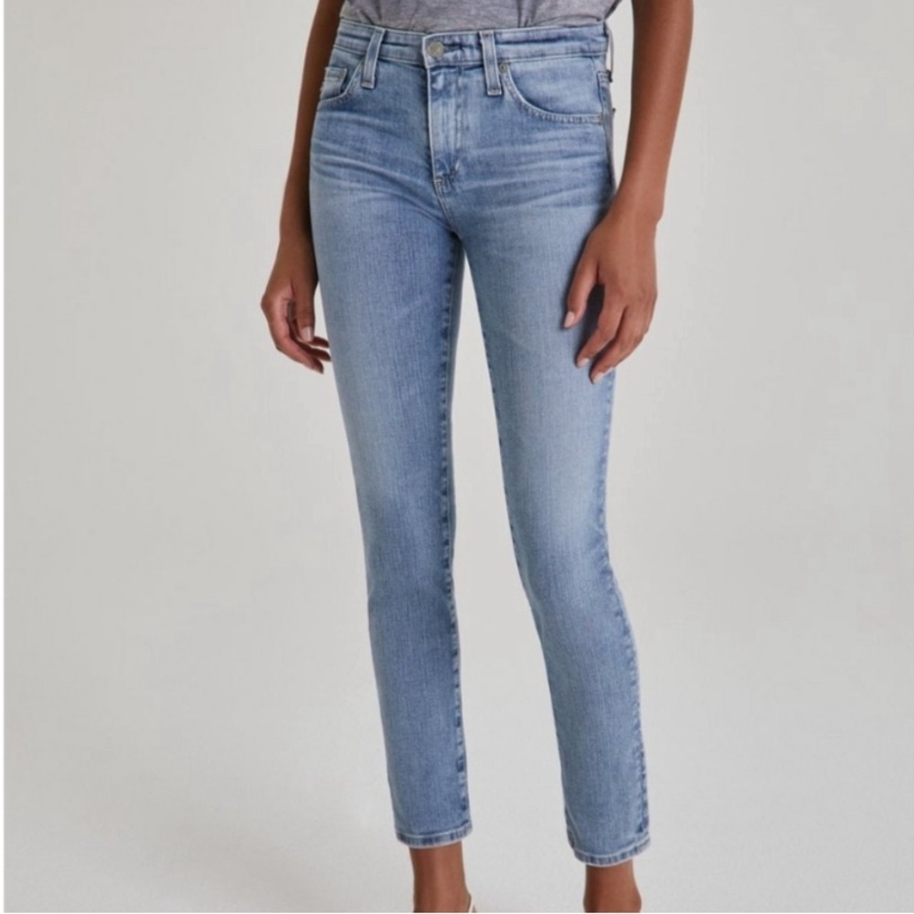 AG Adriano Goldschmied The Prima Crop Cigarette Crop AG-ED Denim Jeans S…